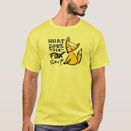 Camiseta Que o Fox diz?