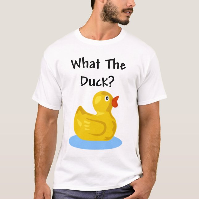 Camiseta Que o pato? (Frente)