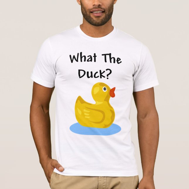 Camiseta Que o pato? (Frente)