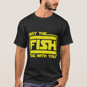 Camiseta Que o Peixe Esteja Com Você Pesca