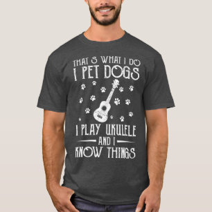 Camiseta Que o que eu faço eu pinto os cães que eu toco Uku