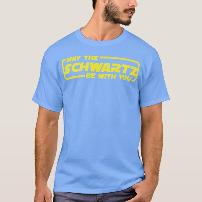Camiseta Que o Schwartz esteja com você presente Spaceballs (Frente)