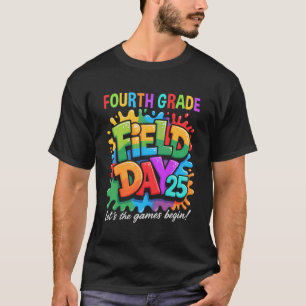 Camiseta Que os jogos comecem no 4º ano do campo do chá