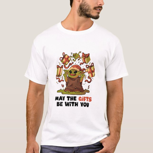 Camiseta Que os Presentes Estejam com Você (Frente)