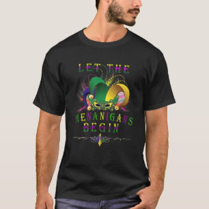 Camiseta Que Os Shenanigans Comecem A Parada Mardi Gras 202