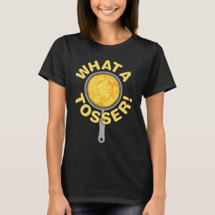 Camiseta que panqueca desperdiça comida de panqueca