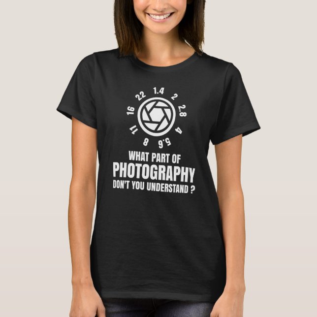 Camiseta Que Parte Da Fotografia (Frente)