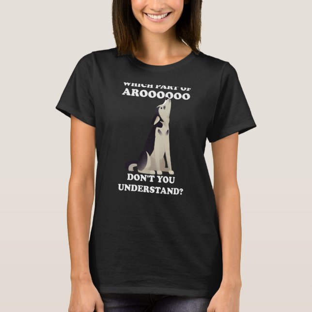 Camiseta Que parte de Aroooo você não entende? (Frente)