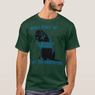 Camiseta Que parte do AROO você não entendeu?
