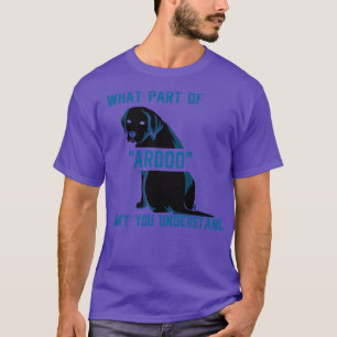 Camiseta Que parte do AROO você não entendeu?