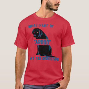Camiseta Que parte do AROO você não entendeu?