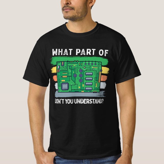 Camiseta Que parte do Conselho de Circuito você não entende (Frente)