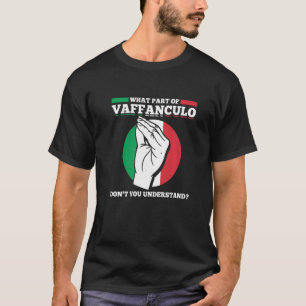 Camiseta Que Parte Do Vaffanculo Você Não Entende?
