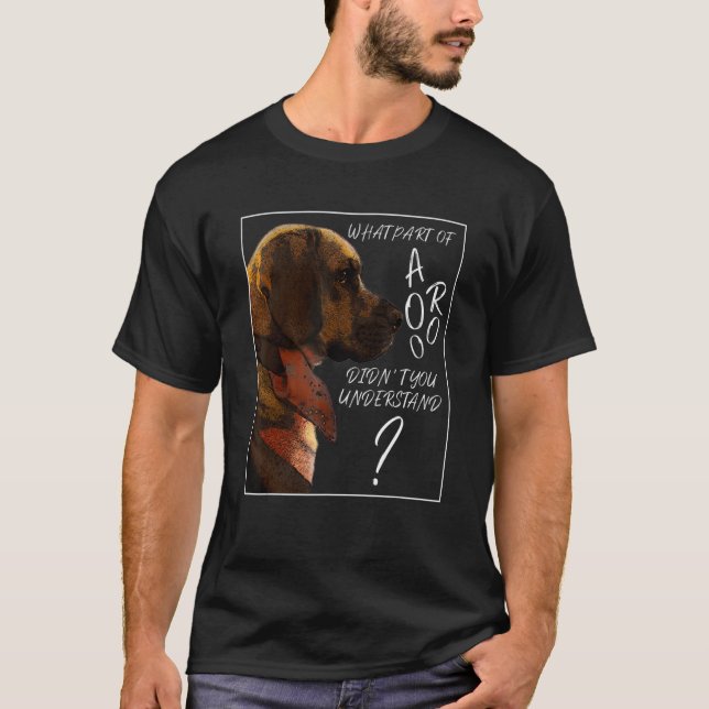 Camiseta Que parte você não entendeu do dono do animal? (Frente)