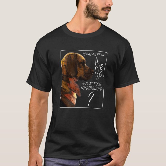 Camiseta Que Parte Você Não Entendeu O Pet Owner Beagle D (Frente)