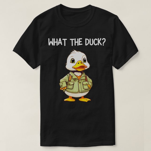 Camiseta que pato? (Frente do Design)