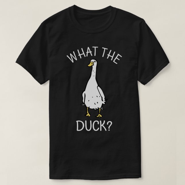 Camiseta Que Pato (Frente do Design)