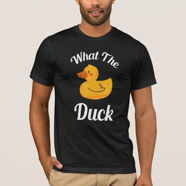 Camiseta Que Pato De Borracha Ducky 6? (Frente)