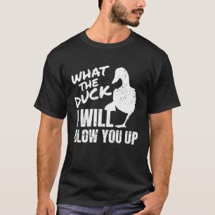 Camiseta Que Pato Eu Vou Te Explodir, Pato, Caçando