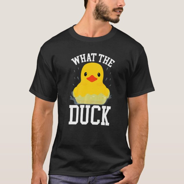 Camiseta Que Pato Pato Pato Despenteia (Frente)