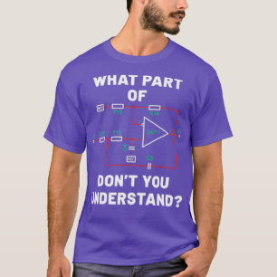 Camiseta Que peça você entende circuito elétrico
