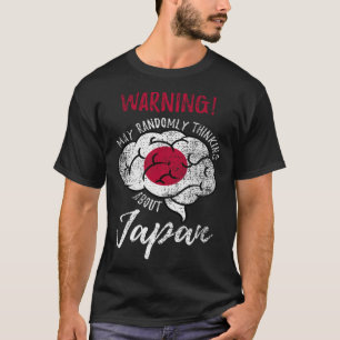 Camiseta Que Pense Aleatoriamente Nas Raízes Japonesas V