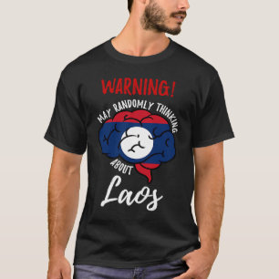 Camiseta Que Pensem Aleatoriamente Nas Raízes Do Laos