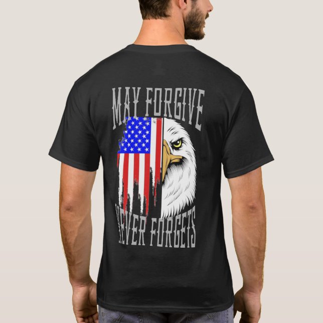 Camiseta Que Perdoe, Nunca Esquece Águia (Verso)