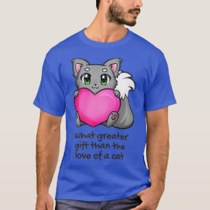 Camiseta Que presente maior que o amor de um gato