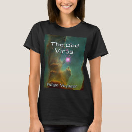 Camiseta que promove o vírus do deus