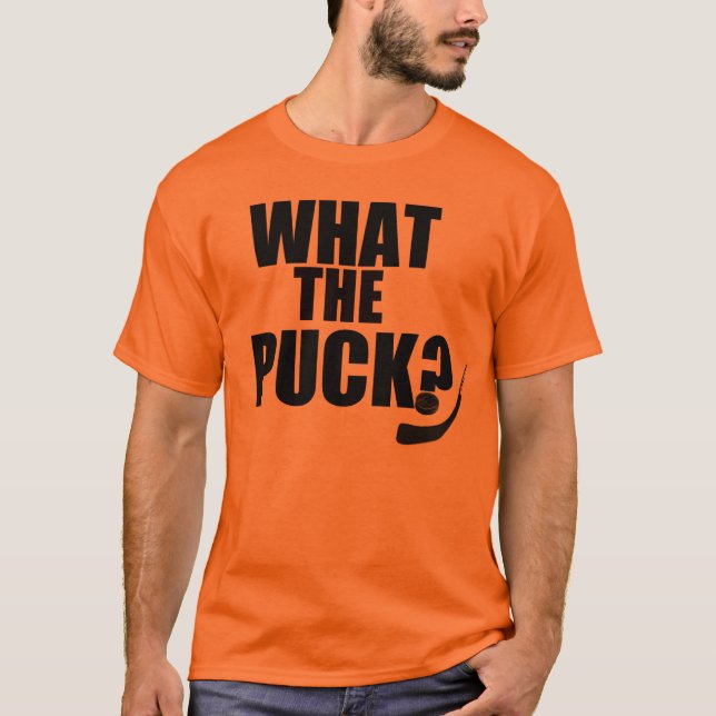 Camiseta Que Puck? (Frente)
