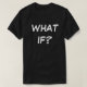 Camiseta Que se? T-shirt do evangelismo (Frente do Design)