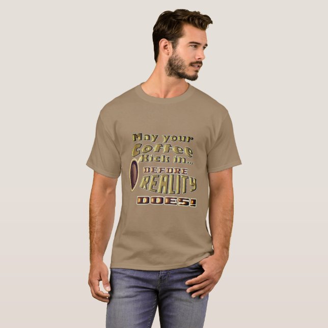 Camiseta que seu café chute... (Frente Completa)