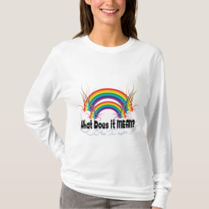 CAMISETA QUE SIGNIFICA? ARCO-ÍRIS DOBRO