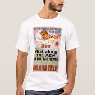 Camiseta Que sobre os homens nas trincheiras