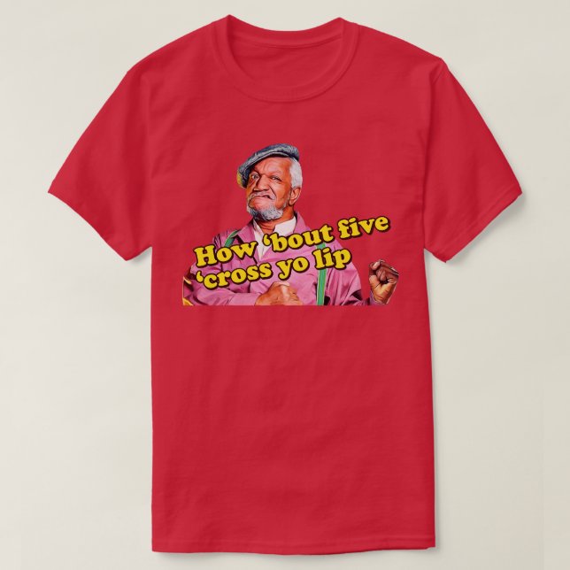 Camiseta Que Tal 5 Cross Yo Lip (Frente do Design)