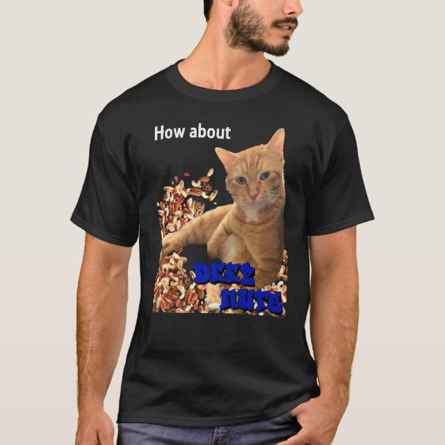 Camiseta Que Tal Deez Loucos Cat Design (Frente)