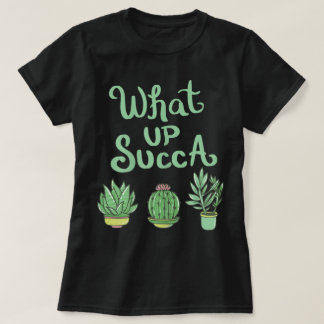Camiseta Que tal Design de Planta Engraçada Succa