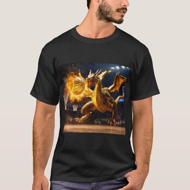 Camiseta Que tal "Dragon Emblem Tee" ou "Dragon Crest T-S (Frente)