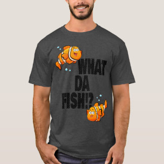 Camiseta Que tal o Peixe, citação engraçada Fato de filhote