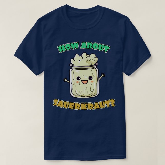 Camiseta Que Tal Sauerkraut (Frente do Design)