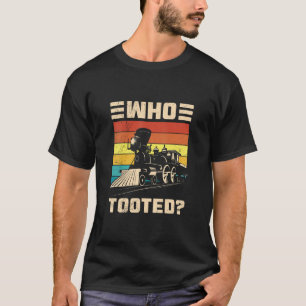 Camiseta Que Tocou O Furo Da Estrada De Comboio Engraçado P