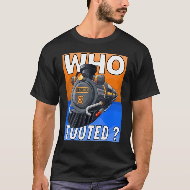 Camiseta Que Tocou O Modelo De Condutor De Estrada De Ferro (Frente)