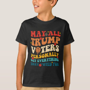 Camiseta Que todos os eleitores de Trump pessoalmente obten