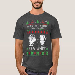 Camiseta Que todos os seus natais Bea White Engraçado Feria