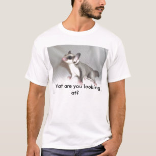 Camiseta Que você está olhando?