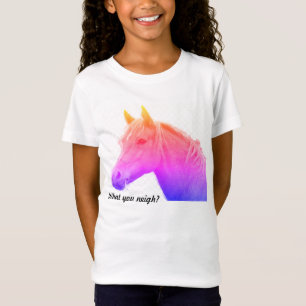 Camiseta Que você neigh? T-shirt Mystical das meninas do