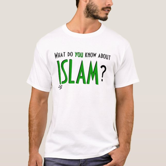 Camiseta Que você sabe sobre o ISLÃO? (Frente)
