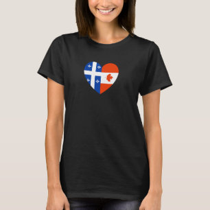 Camiseta Quebec e Canadá Sinalizam Amizade e Orgulho