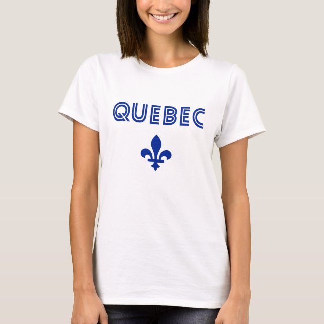 Camiseta Quebec Retrô (Frente)